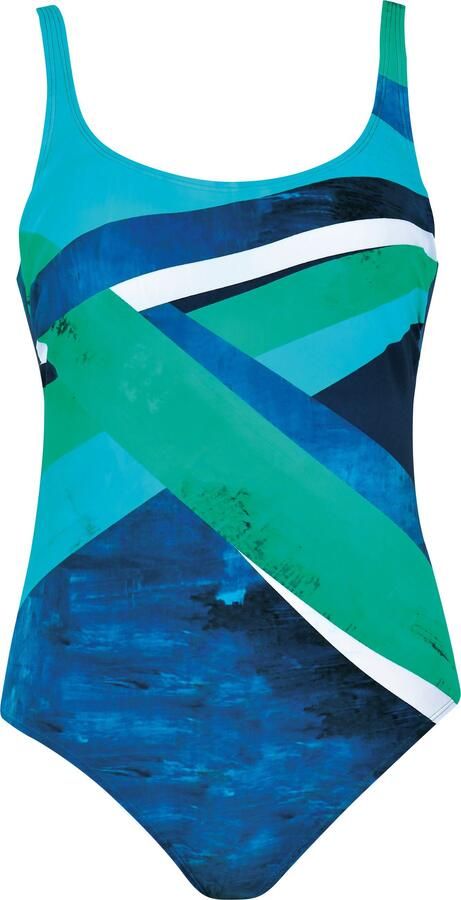 Naturana Badpak Shore exploration met beugel met patroon elastisch vrouwelijk comfortabel dunne bandjes (1 stuk)