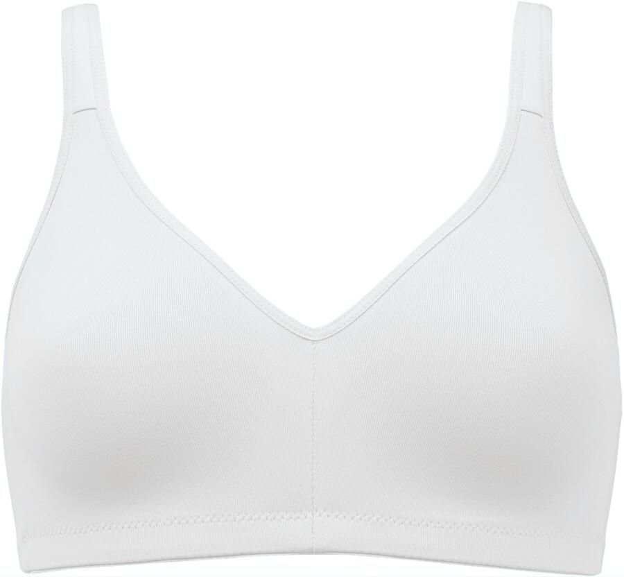 Naturana Beugelloze-bh Elasticup voorgevormde cups brede bandjes zonder beugel comfortabel basic (1-delig) - Foto 3