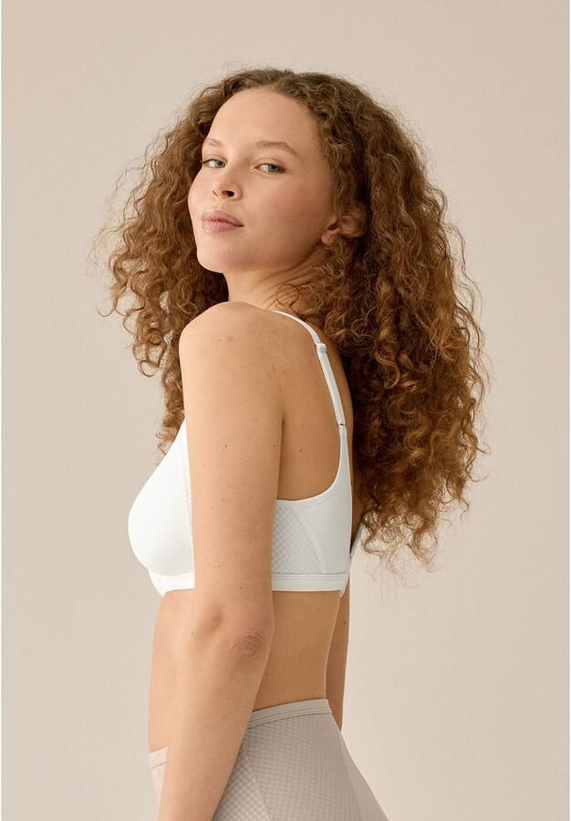 Naturana Beugelloze-bh Moderne Minimizer verstelbare bandjes zonder beugel vrouwelijk comfortabel - Foto 4