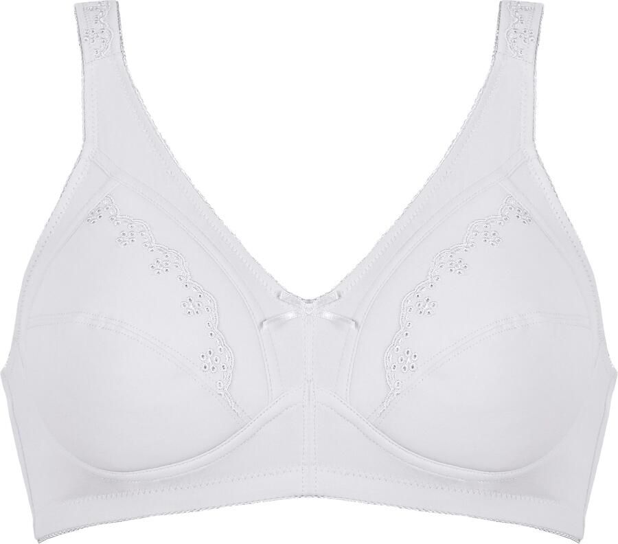 Naturana Beugelloze-bh Soft Cup vrouwelijk comfortabel elastisch brede bandjes zonder beugel