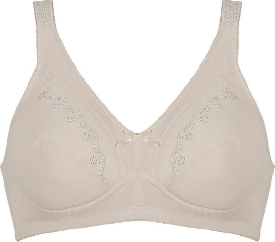 Naturana Beugelloze-bh Soft Cup vrouwelijk comfortabel elastisch brede bandjes zonder beugel