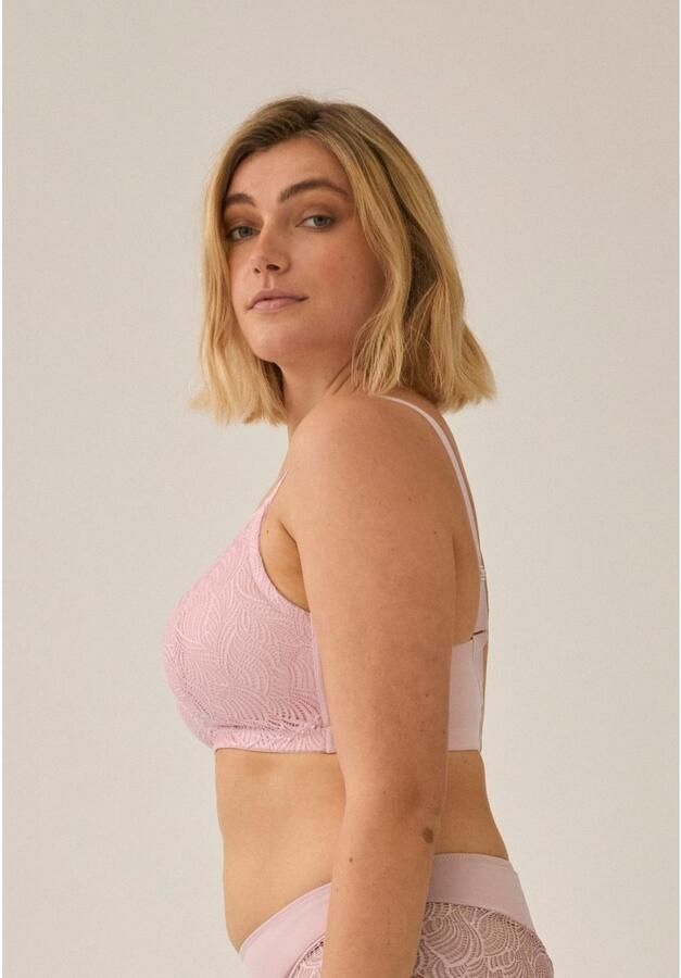 Naturana Beugelloze-bh The Friday met kant vrouwelijk comfortabel zacht zonder beugel verstelbare bandjes (1-delig) - Foto 3