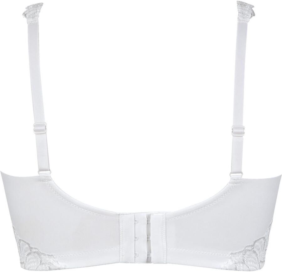 Naturana Beugelloze-bh The Friday voorgevormde cups brede bandjes zonder beugel met kant comfortabel (1-delig)