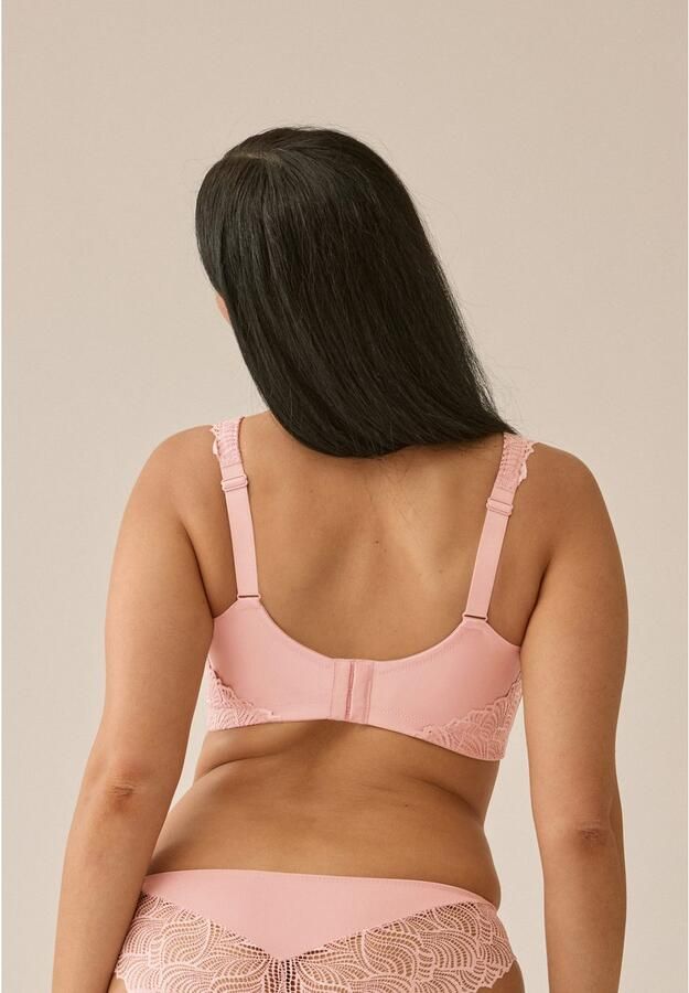 Naturana Beugelloze-bh The Friday voorgevormde cups brede bandjes zonder beugel met kant comfortabel (1-delig) - Foto 4