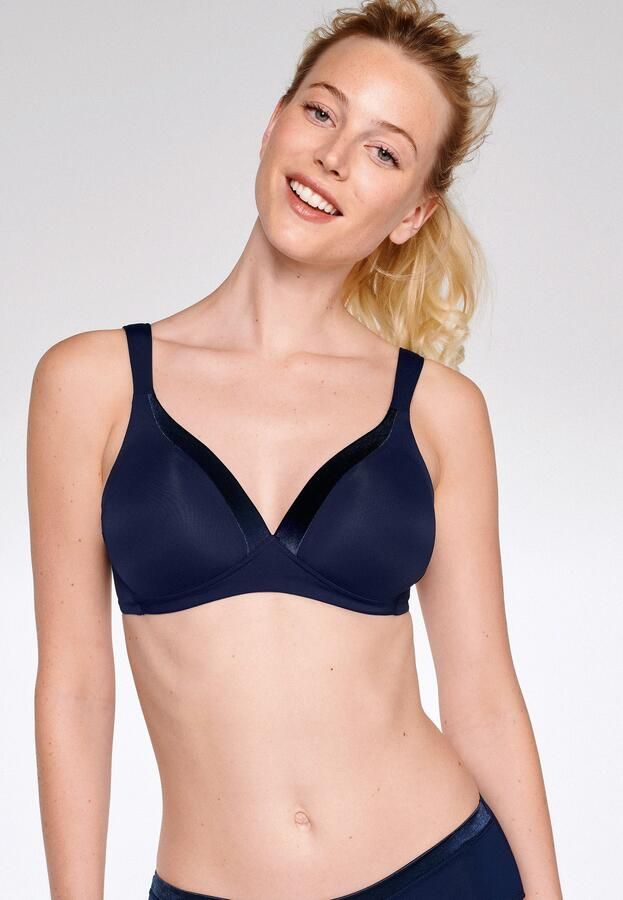 Naturana Beugelloze-bh The Wednesday met cup glansband brede bandjes zacht comfortabel zonder beugel (1-delig) - Foto 6