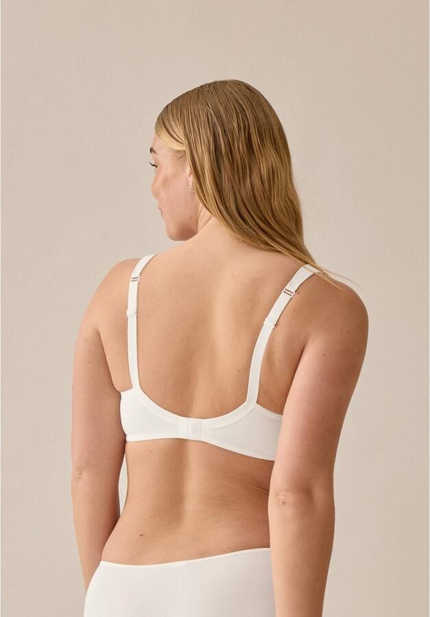 Naturana Beugelloze-bh The Wednesday met cup glansband brede bandjes zacht comfortabel zonder beugel (1-delig) - Foto 5