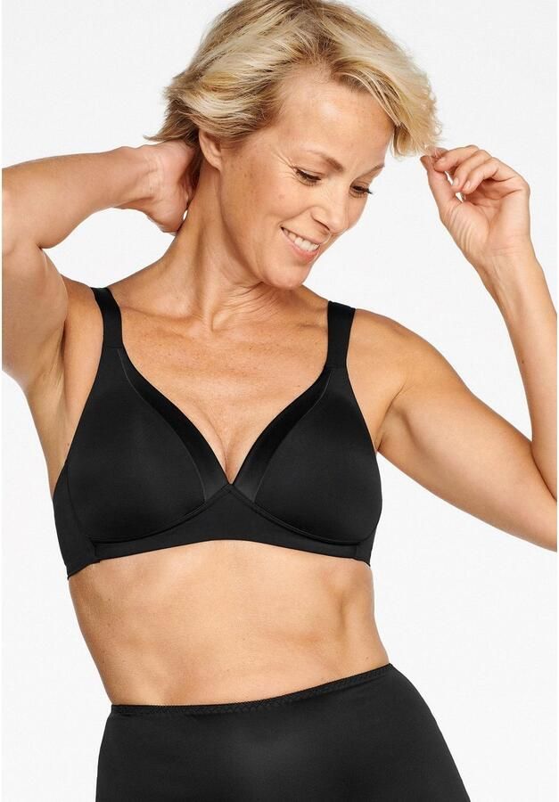 Naturana Beugelloze-bh The Wednesday met cup glansband brede bandjes zacht comfortabel zonder beugel (1-delig) - Foto 7