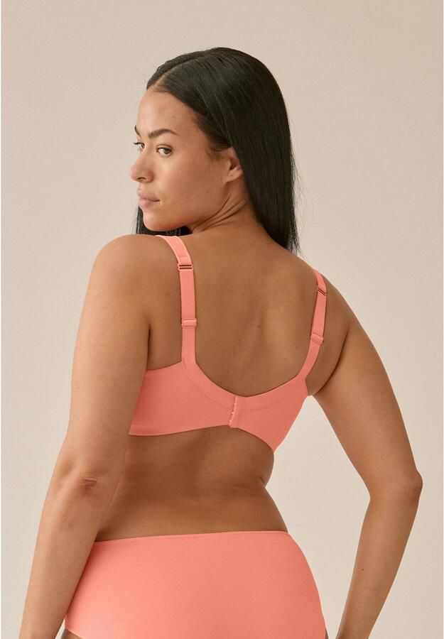 Naturana Beugelloze-bh The Wednesday met cup glansband brede bandjes zacht comfortabel zonder beugel (1-delig) - Foto 3