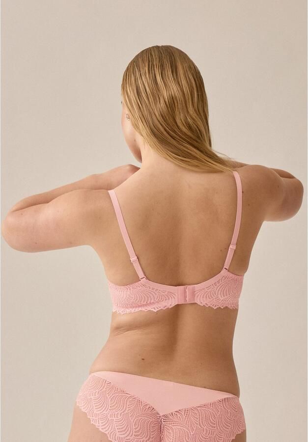 Naturana Bh met steuncups The Friday met beugel met kant vrouwelijk zacht comfortabel (1-delig) - Foto 3