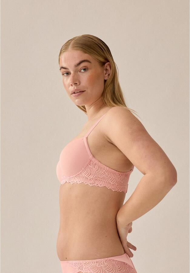 Naturana Bh met steuncups The Friday met beugel met kant vrouwelijk zacht comfortabel (1-delig) - Foto 2