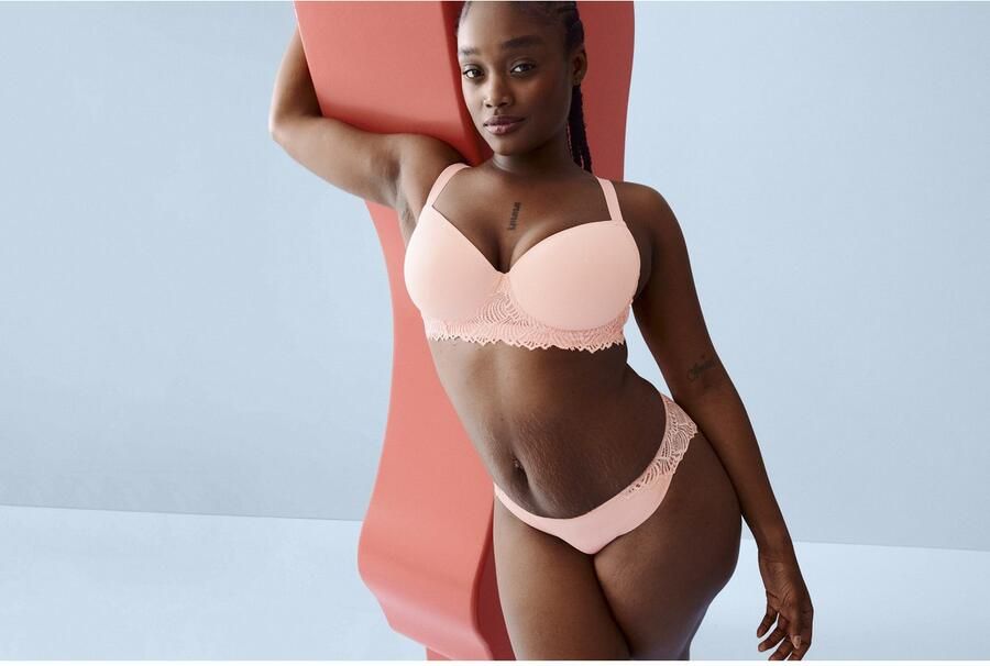 Naturana Bh met steuncups The Friday met beugel met kant vrouwelijk zacht comfortabel (1-delig) - Foto 6