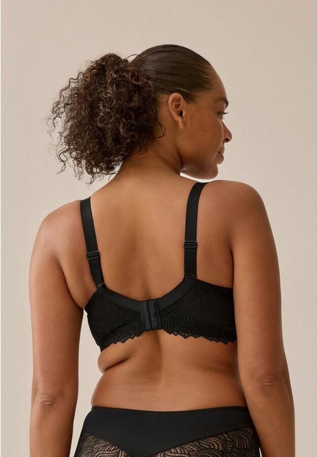 Naturana Bh met steuncups The Friday met beugel met kant vrouwelijk zacht comfortabel (1-delig) - Foto 2