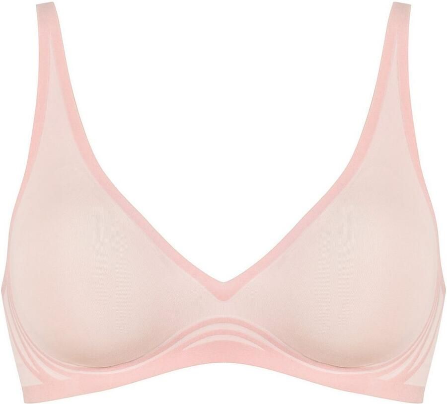 Naturana Bh met steuncups The Sunday zonder beugel zacht comfortabel basic verstelbare bandjes (1-delig)