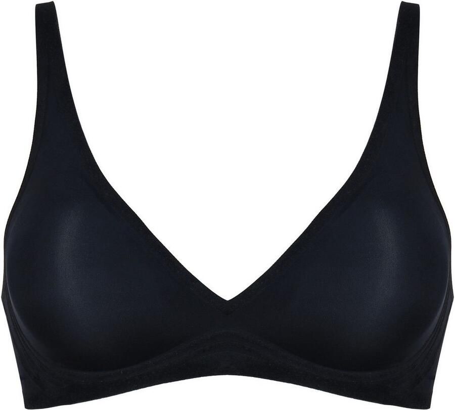 Naturana Bh met steuncups The Sunday zonder beugel zacht comfortabel basic verstelbare bandjes (1-delig)