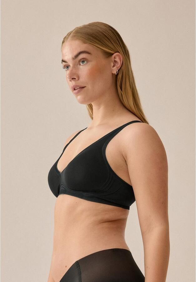 Naturana Bh met steuncups The Sunday zonder beugel zacht comfortabel basic verstelbare bandjes (1-delig) - Foto 2