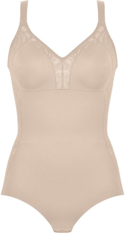 Naturana Body Solutions V-hals met kant brede bandjes comfortabel elastisch - Foto 2