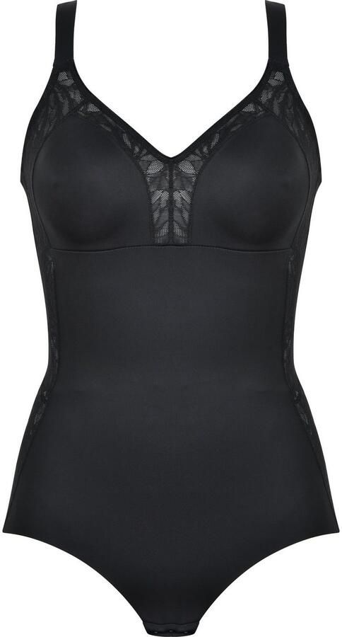Naturana Body Solutions V-hals met kant brede bandjes comfortabel elastisch - Foto 5