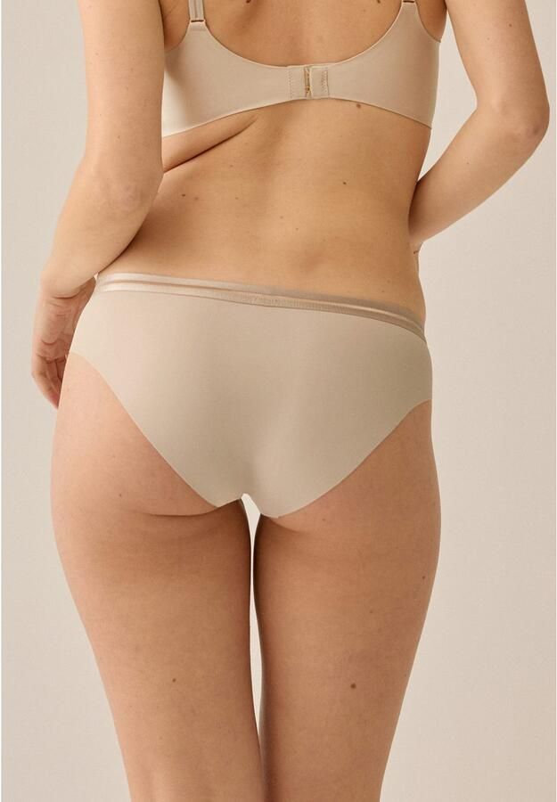 Naturana Hipster The Monday met tule inzetstukken heuphoog gesneden zacht comfortabel elastisch (1 stuk -) - Foto 3