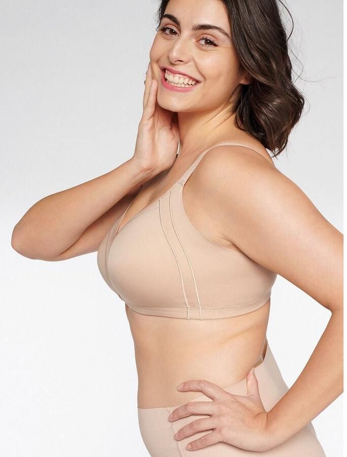 Naturana Minimizer-bh Minimizer Shaping-effect brede bandjes basic zonder beugel comfortabel (1-delig) - Foto 4