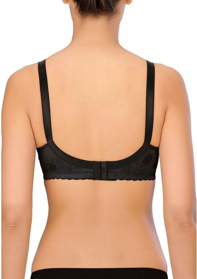 Naturana Minimizer-bh Minimizer Shaping-effect brede bandjes vrouwelijk beugelloos satijn bloemenpatroon (1-delig) - Foto 2