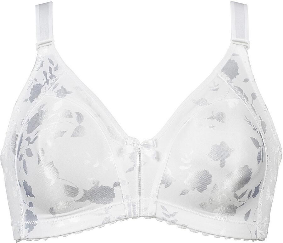 Naturana Minimizer-bh Minimizer Shaping-effect brede bandjes vrouwelijk beugelloos satijn bloemenpatroon (1-delig) - Foto 5