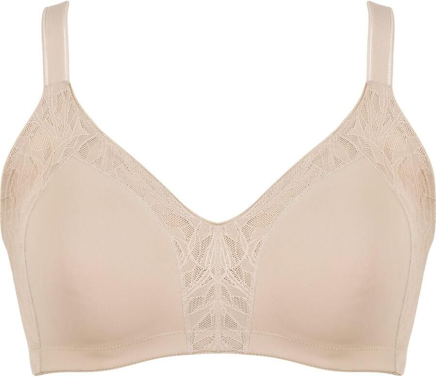 Naturana Minimizer-bh Minimizer Shaping-effect brede bandjes vrouwelijk zonder beugel met kant comfortabel (1-delig) - Foto 3