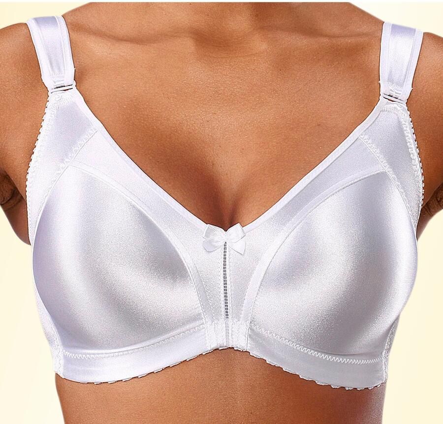 Naturana Minimizer-bh Minimizer Shaping-effect brede bandjes vrouwelijk zonder beugel satijn (1-delig) - Foto 3