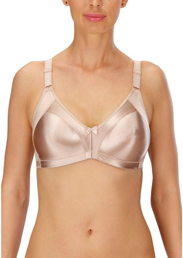 Naturana Minimizer-bh Solutions Shaping-effect brede bandjes vrouwelijk zonder beugel satijn (1-delig) - Foto 3