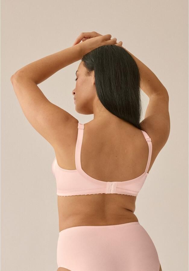 Naturana Minimizer-bh Solutions Shaping-effect brede bandjes vrouwelijk zonder beugel satijn (1-delig) - Foto 3