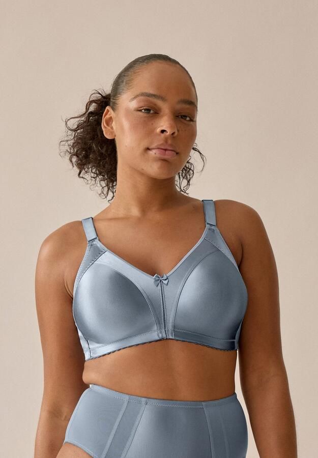 Naturana Minimizer-bh Solutions Shaping-effect brede bandjes vrouwelijk zonder beugel satijn (1-delig) - Foto 3
