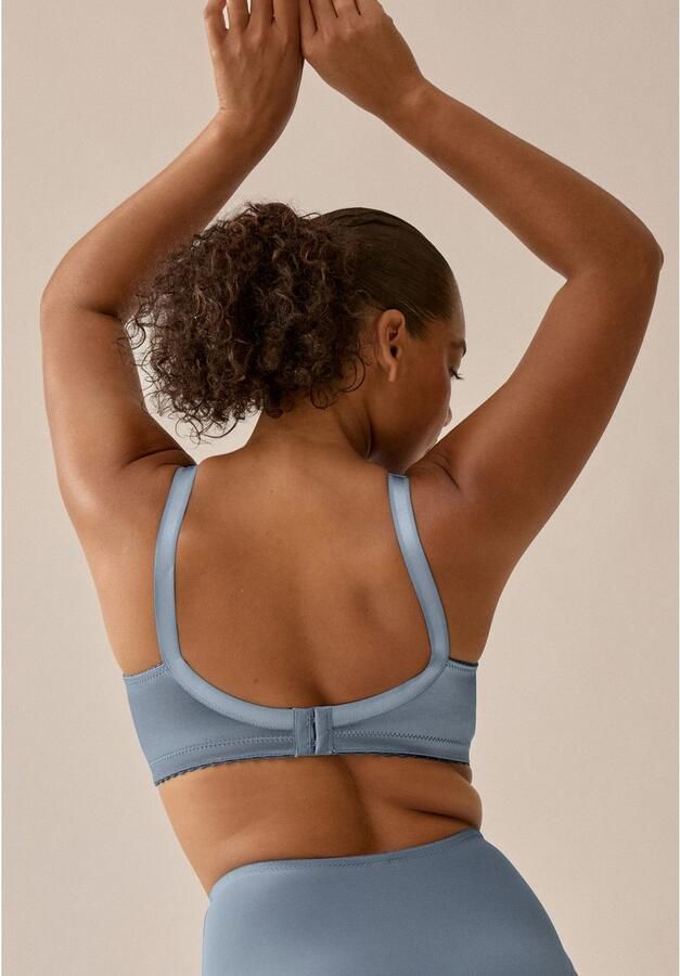 Naturana Minimizer-bh Solutions Shaping-effect brede bandjes vrouwelijk zonder beugel satijn (1-delig) - Foto 2