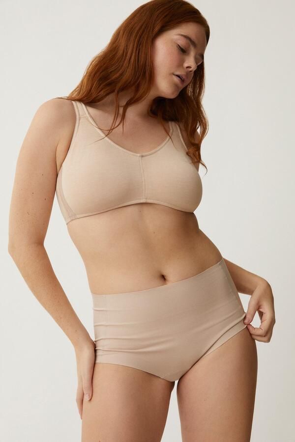 Naturana Soft-bh Cotton verstelbare bandjes elastisch comfortabel basic katoenmix (1-delig) - Foto 2