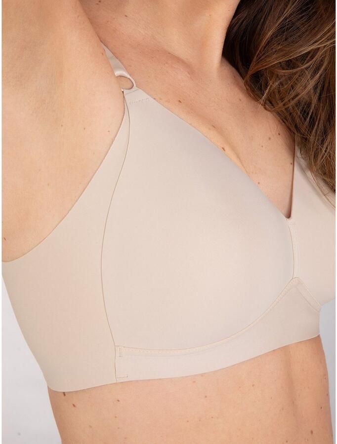 Naturana Soft-bh Smoothing Vlakke naadloze afwerkingen brede onderband zonder beugels - Foto 3