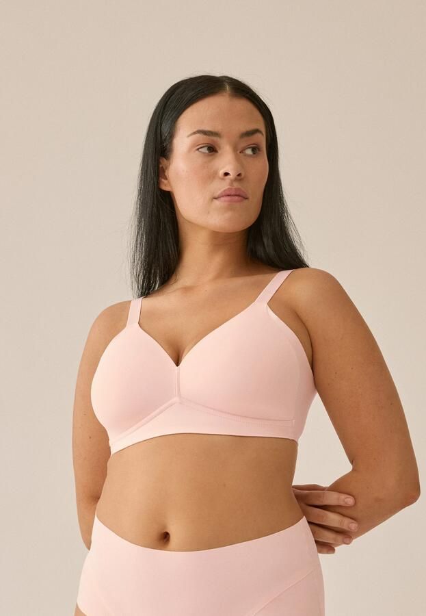 Naturana Soft-bh Smoothing Vlakke naadloze afwerkingen brede onderband zonder beugels - Foto 8