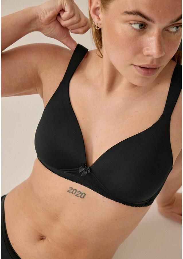 Naturana Soft-bh Soft Cup naadloze schaalcups gewatteerd zonder beugel - Foto 3