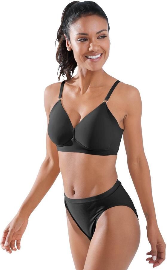 Naturana Soft-bh Smoothing Vlakke naadloze afwerkingen brede onderband zonder beugels - Foto 4