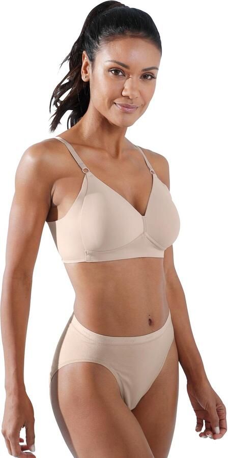 Naturana Soft-bh Smoothing Vlakke naadloze afwerkingen brede onderband zonder beugels - Foto 7