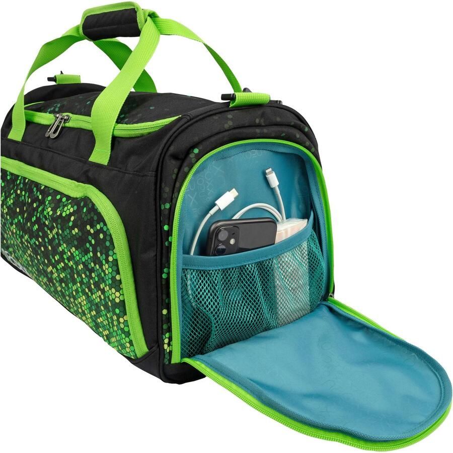 Neoxx Sporttas Move Pixel in my mind gedeeltelijk van gerecycled materiaal