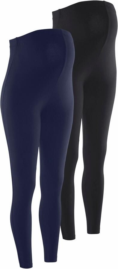 Neun Monate Zwangerschapsbroek 2 Stuks zwangerschapsbroeken voor zwangerschap en borstvoeding (set 2-delig) - Foto 4