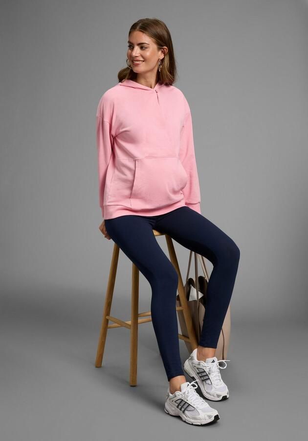 Neun Monate Zwangerschapsbroek 2 Stuks zwangerschapsbroeken voor zwangerschap en borstvoeding (set 2-delig) - Foto 4