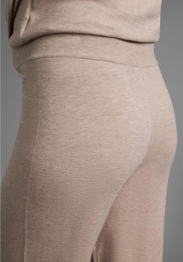 Neun Monate Zwangerschapsbroek Gebreide broek voor zwangerschap en borstvoeding Zwangerschaps-gebreide broek met extra wijde band