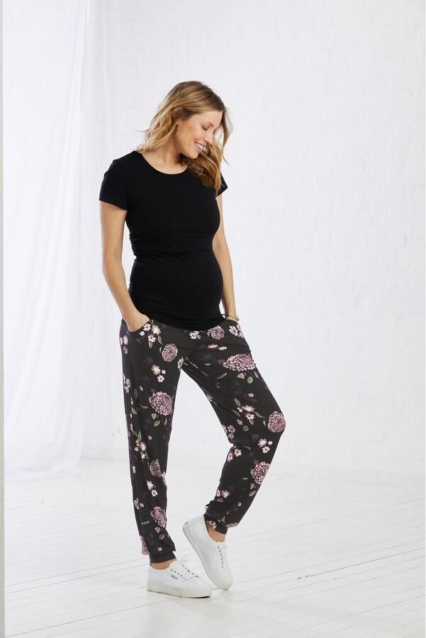 Neun Monate Zwangerschapsbroek Harem broek voor zwangerschap en borstvoeding - Foto 3