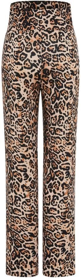 Neun Monate Zwangerschapsbroek Jersey broek voor zwangere vrouwen in Leo design - Foto 5