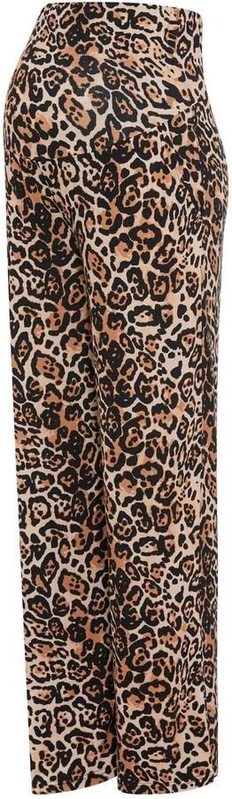 Neun Monate Zwangerschapsbroek Jersey broek voor zwangere vrouwen in Leo design - Foto 6
