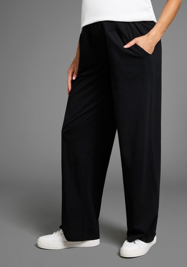 Neun Monate Zwangerschapsbroek Zachte jersey-broek Jersey-broek voor zwangerschap en borstvoeding - Foto 7