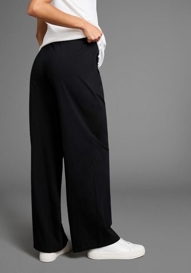 Neun Monate Zwangerschapsbroek Zachte jersey-broek Jersey-broek voor zwangerschap en borstvoeding - Foto 2