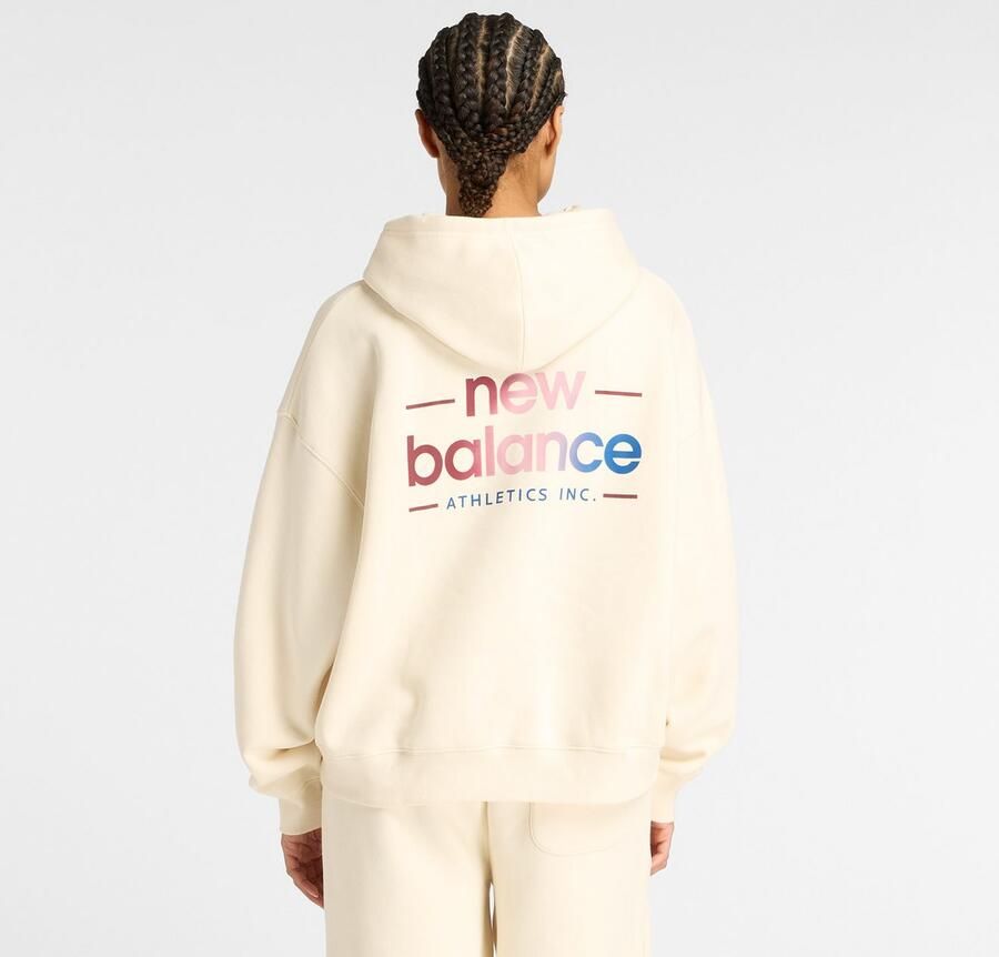 New Balance Hoodie Reimagined Fleece Oversized Hoodie - Foto 6