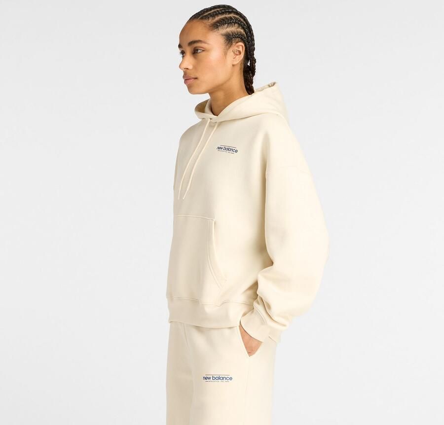 New Balance Hoodie Reimagined Fleece Oversized Hoodie - Foto 7
