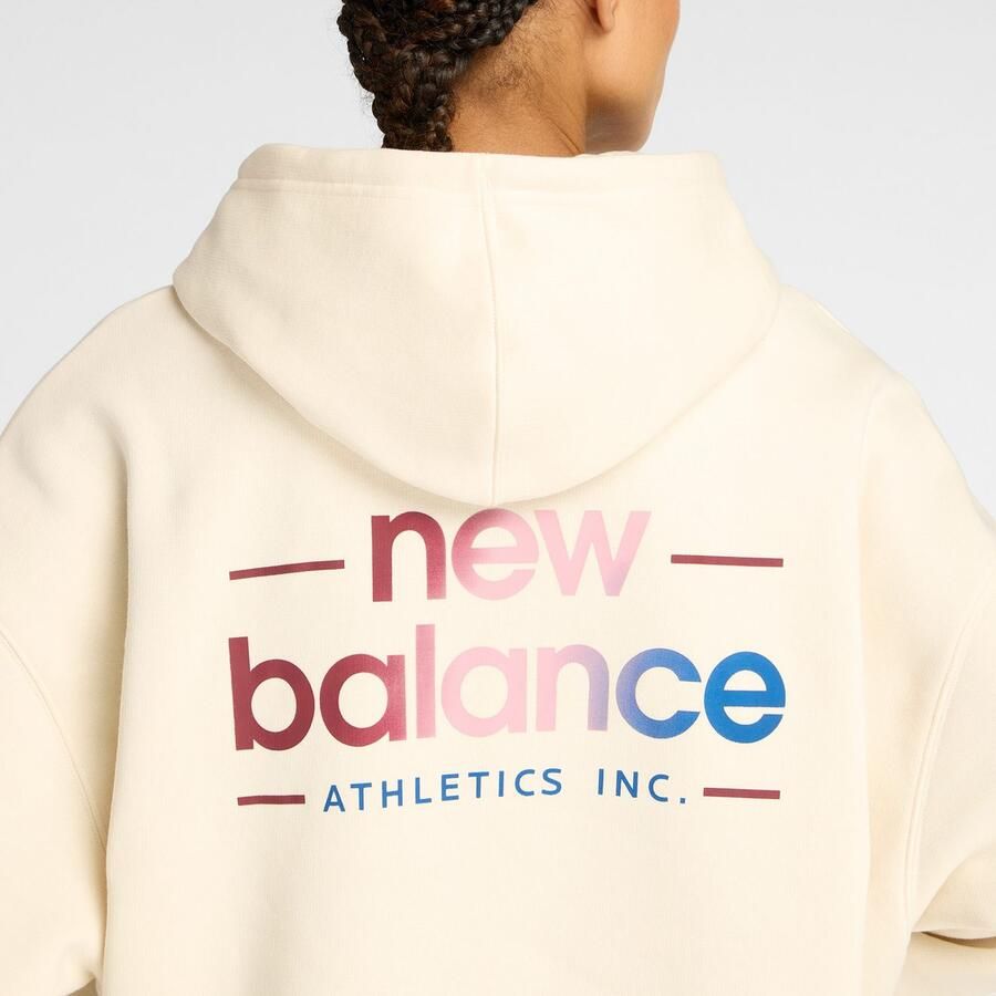 New Balance Hoodie Reimagined Fleece Oversized Hoodie - Foto 2