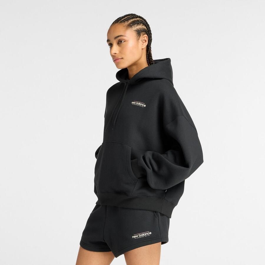 New Balance Hoodie Reimagined Fleece Oversized Hoodie